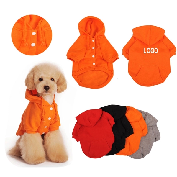 Pet Clothes/ Puppy Hoodie Sweater Dog Coat Warm Sweats - Pet Clothes/ Puppy Hoodie Sweater Dog Coat Warm Sweats - Image 0 of 0
