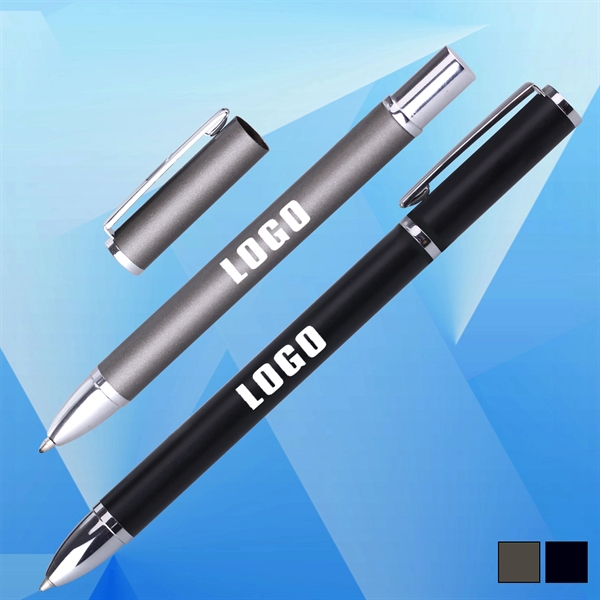 Executive Ballpoint Pen with A Magnetic Cap - Executive Ballpoint Pen with A Magnetic Cap - Image 0 of 2