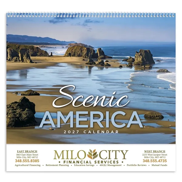 Products Scenic America® Appointment Calendar - Spiral - Products Scenic America® Appointment Calendar - Spiral - Image 6 of 31