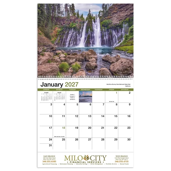 Products Scenic America® Appointment Calendar - Spiral - Products Scenic America® Appointment Calendar - Spiral - Image 10 of 31