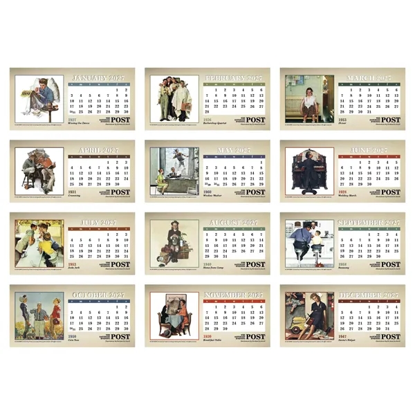 Triumph® Calendars The Saturday Evening Post Illustration... - Triumph® Calendars The Saturday Evening Post Illustration... - Image 13 of 26