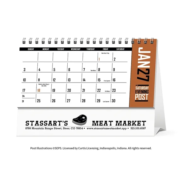 Triumph® Calendars The Saturday Evening Post Desk Calendar - Triumph® Calendars The Saturday Evening Post Desk Calendar - Image 10 of 31