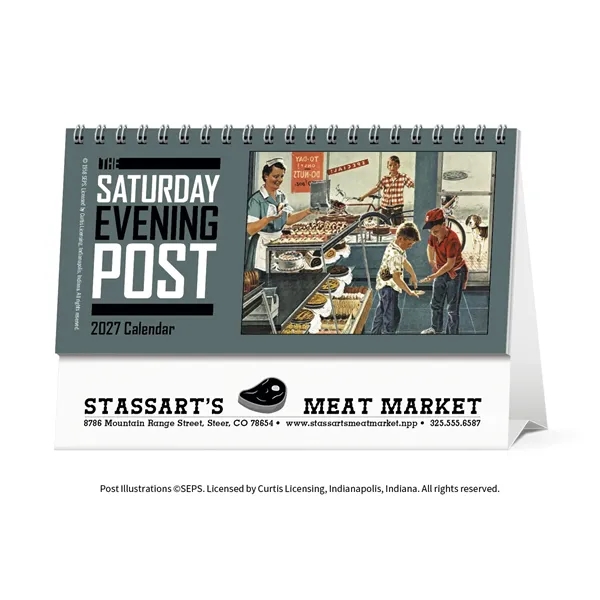 Triumph® Calendars The Saturday Evening Post Desk Calendar - Triumph® Calendars The Saturday Evening Post Desk Calendar - Image 14 of 31