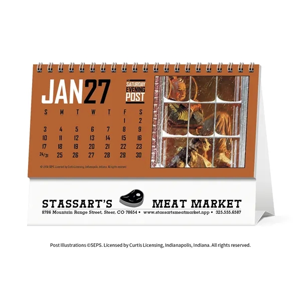 Triumph® Calendars The Saturday Evening Post Desk Calendar - Triumph® Calendars The Saturday Evening Post Desk Calendar - Image 16 of 31