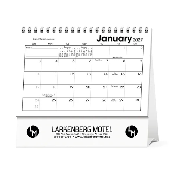 Triumph® Calendars Scenic Moments Large Desk Calendar - Triumph® Calendars Scenic Moments Large Desk Calendar - Image 5 of 38