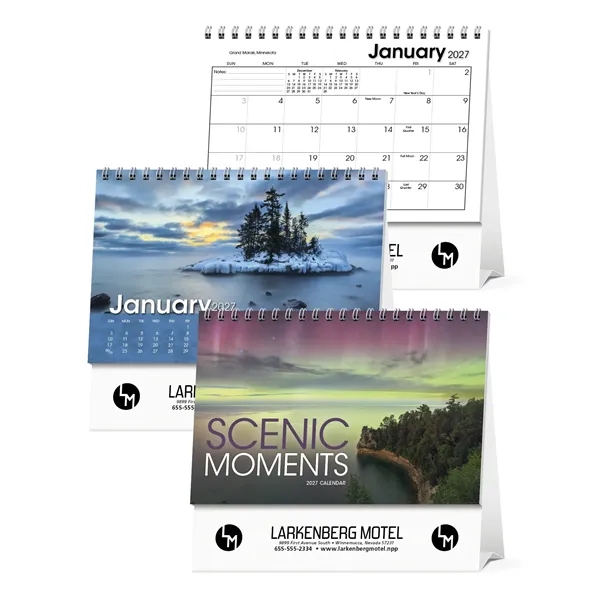 Triumph® Calendars Scenic Moments Large Desk Calendar - Triumph® Calendars Scenic Moments Large Desk Calendar - Image 7 of 38