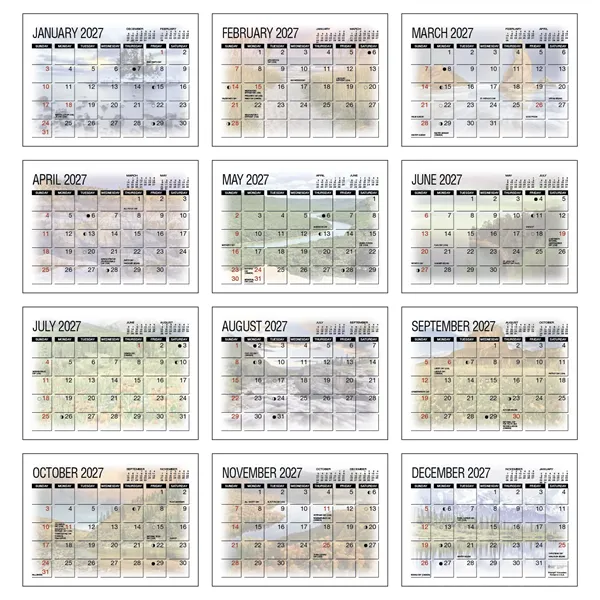 Triumph® Calendars America's Beauty Desk Calendar - Triumph® Calendars America's Beauty Desk Calendar - Image 14 of 42