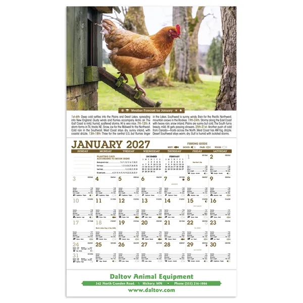 Triumph® Calendars Scenic Almanac - Triumph® Calendars Scenic Almanac - Image 10 of 30