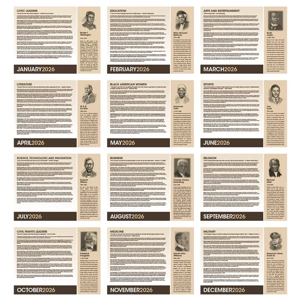 Triumph® Calendars African-American Heritage: Dr. Martin ... - Triumph® Calendars African-American Heritage: Dr. Martin ... - Image 2 of 11