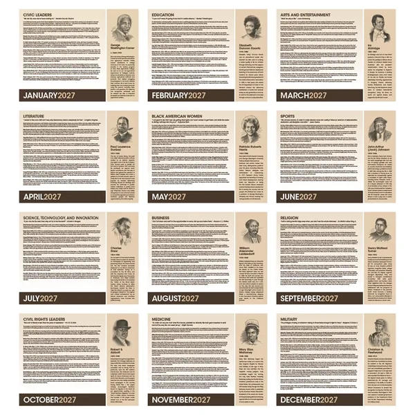 Triumph® Calendars African-American Heritage: Dr. Martin ... - Triumph® Calendars African-American Heritage: Dr. Martin ... - Image 7 of 11