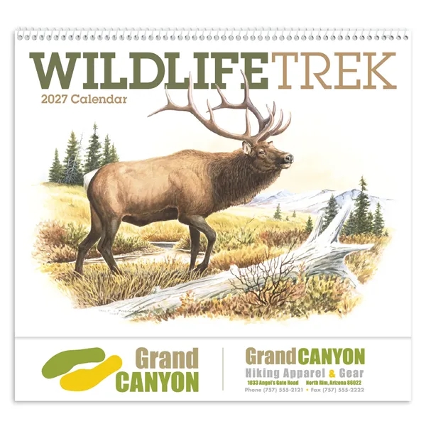 Good Value™ Wildlife Trek - Spiral Calendar - Good Value™ Wildlife Trek - Spiral Calendar - Image 6 of 31