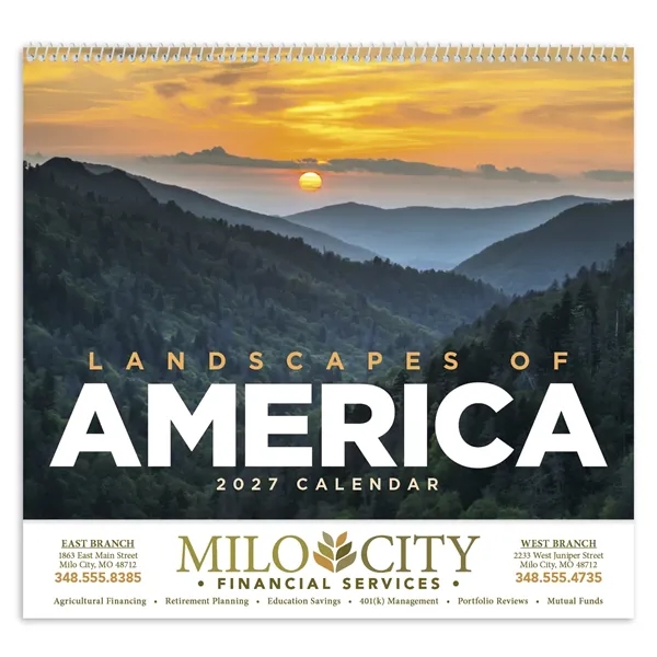 Good Value™ Landscapes of America - Spiral Calendar - Good Value™ Landscapes of America - Spiral Calendar - Image 10 of 35