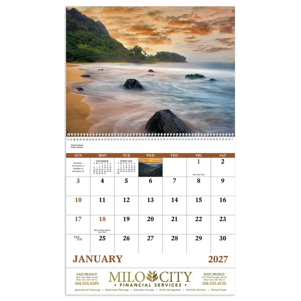 Good Value™ Landscapes of America - Spiral Calendar - Good Value™ Landscapes of America - Spiral Calendar - Image 14 of 35