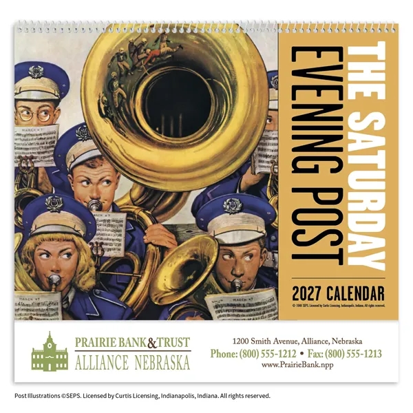 Good Value™ The Saturday Evening Post - Spiral Calendar - Good Value™ The Saturday Evening Post - Spiral Calendar - Image 10 of 35