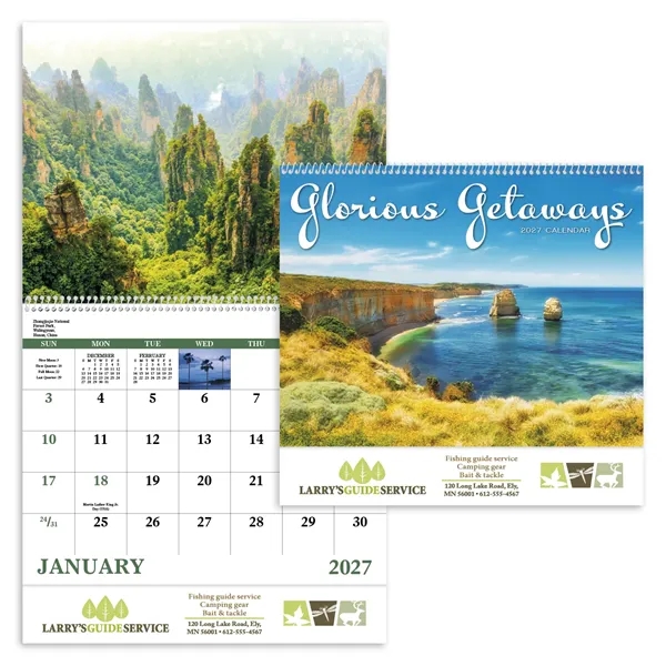 Good Value™ Glorious Getaways - Spiral Calendar - Good Value™ Glorious Getaways - Spiral Calendar - Image 8 of 35
