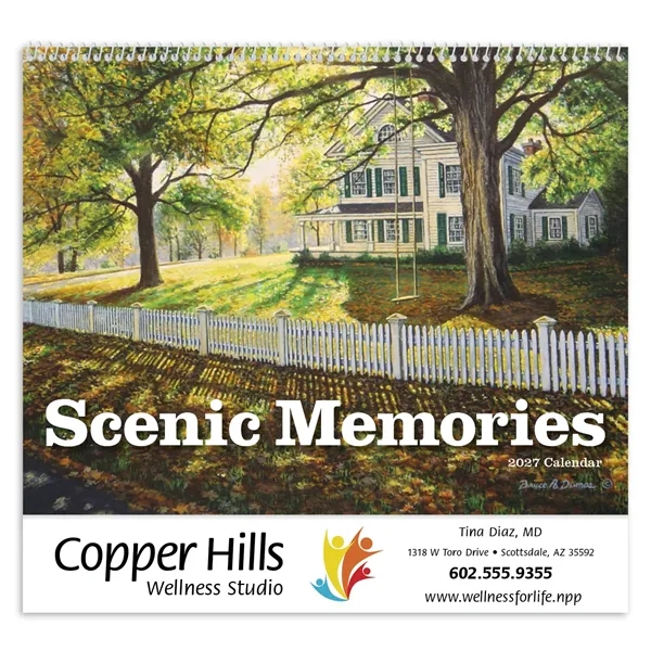 Good Value™ Scenic Memories - Spiral Calendar - Good Value™ Scenic Memories - Spiral Calendar - Image 6 of 30