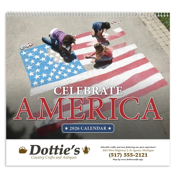 Good Value™ Celebrate America - Spiral Calendar