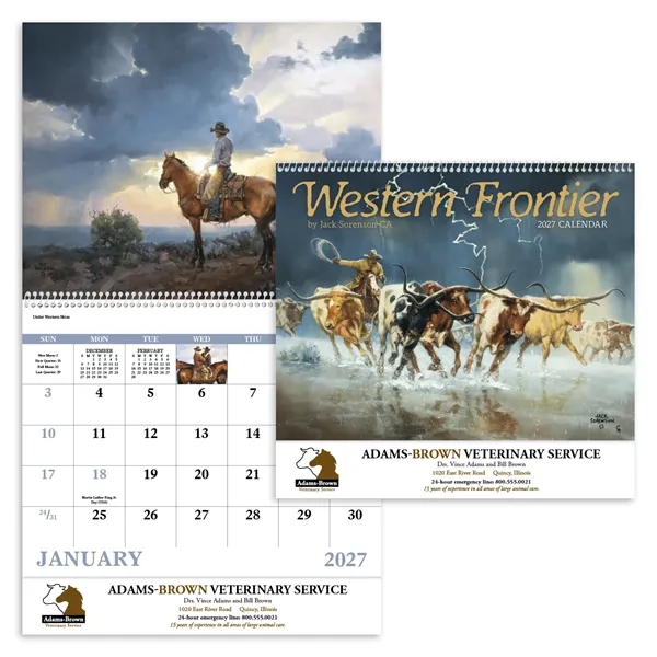 Good Value™ Western Frontier - Spiral Calendar - Good Value™ Western Frontier - Spiral Calendar - Image 4 of 31