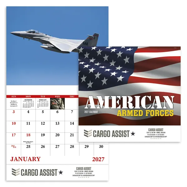 Good Value™ American Armed Forces - Stapled Calendar - Good Value™ American Armed Forces - Stapled Calendar - Image 4 of 31