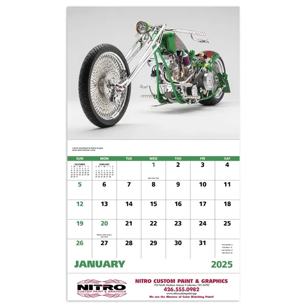 Good Value™ Motorcycles - Stapled Calendar - Good Value™ Motorcycles - Stapled Calendar - Image 1 of 35