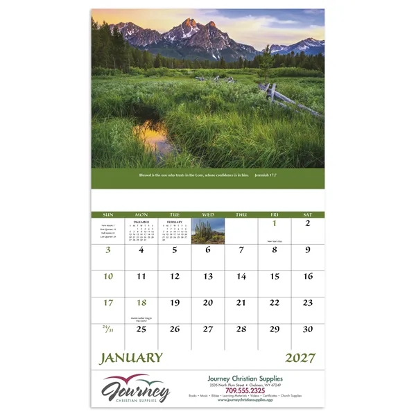 Good Value™ Everlasting Word - Stapled Calendar - Good Value™ Everlasting Word - Stapled Calendar - Image 10 of 31
