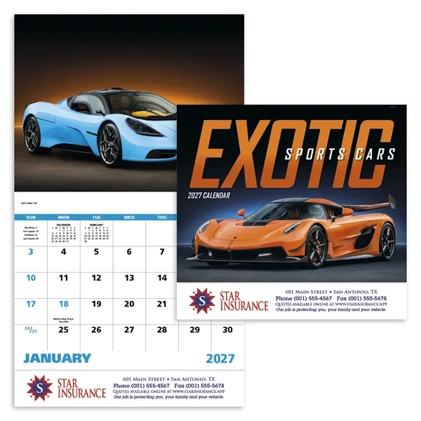 Good Value™ Exotic Sports Cars - Stapled Calendar - Good Value™ Exotic Sports Cars - Stapled Calendar - Image 4 of 31