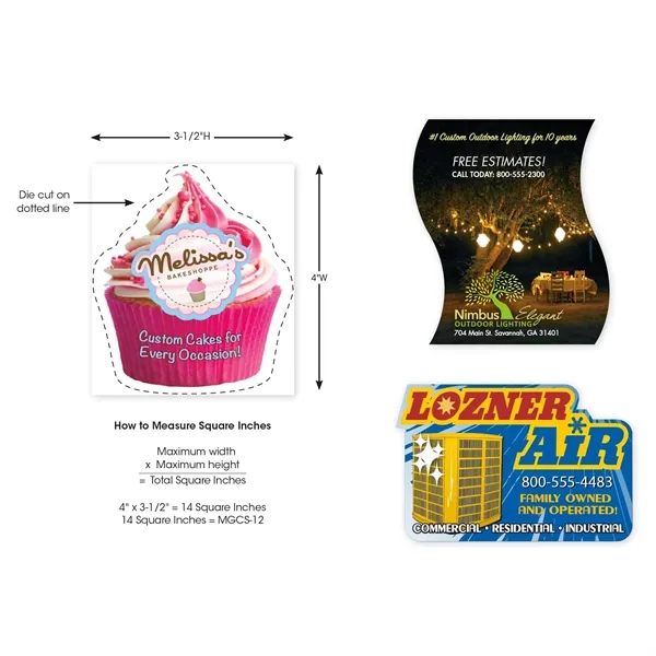 Good Value™ 30 Mil Custom Shaped Magnet 10.01-12 Square I... - Good Value™ 30 Mil Custom Shaped Magnet 10.01-12 Square I... - Image 0 of 10