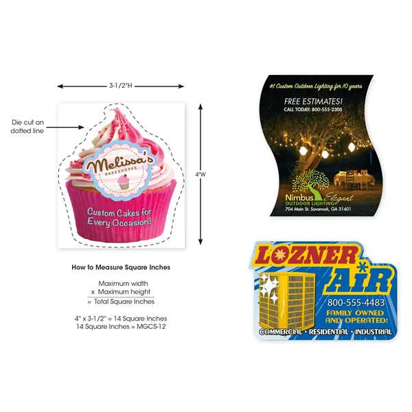 Good Value™ 30 Mil Custom Shaped Magnet 6.01-8 Square Inches - Good Value™ 30 Mil Custom Shaped Magnet 6.01-8 Square Inches - Image 0 of 10