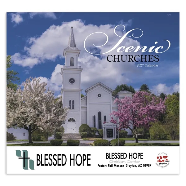 Good Value™ Scenic Churches - Stapled Calendar - Good Value™ Scenic Churches - Stapled Calendar - Image 6 of 31