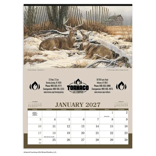 Triumph® Calendars Wildlife Art Calendar - Triumph® Calendars Wildlife Art Calendar - Image 4 of 22