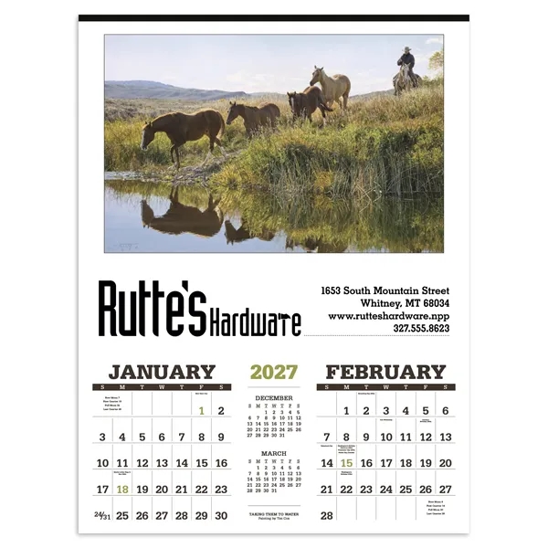 Triumph® Calendars American West by Tim Cox Calendar - Triumph® Calendars American West by Tim Cox Calendar - Image 4 of 16