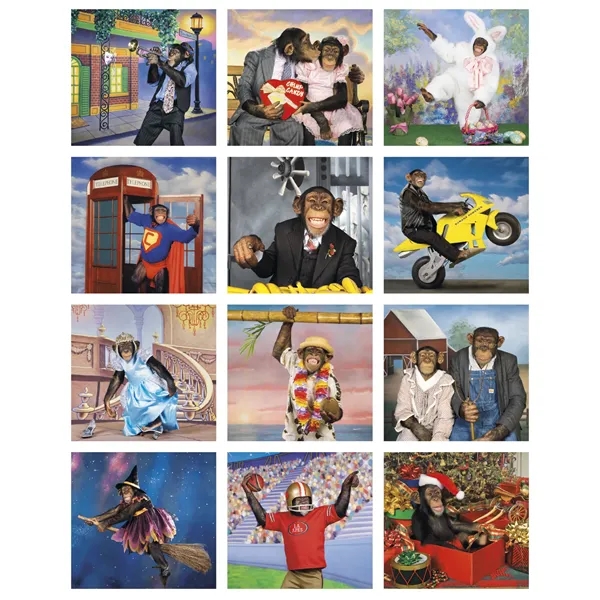 Triumph® Calendars Monkey Business Calendar - Triumph® Calendars Monkey Business Calendar - Image 6 of 22