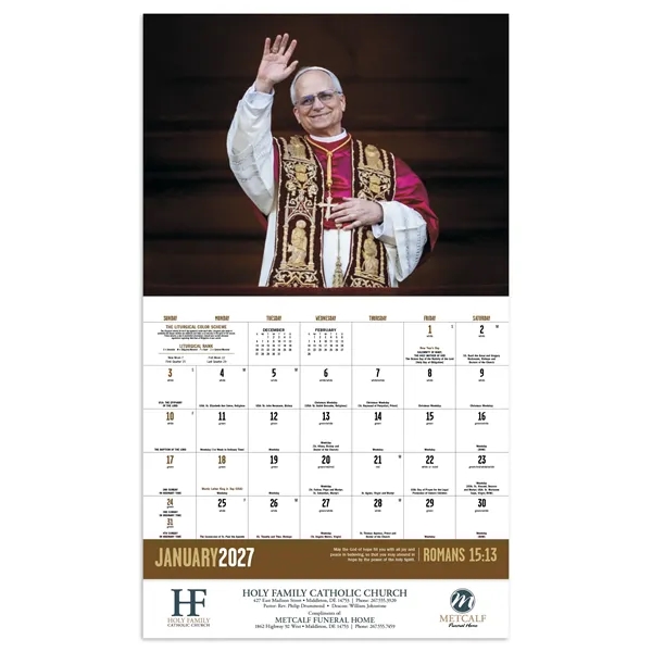 Good Value™ Catholic Spirit - Stapled Calendar - Good Value™ Catholic Spirit - Stapled Calendar - Image 10 of 31