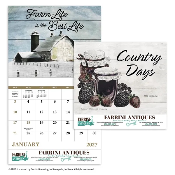 Good Value™ Country Days - Stapled Calendar - Good Value™ Country Days - Stapled Calendar - Image 8 of 35