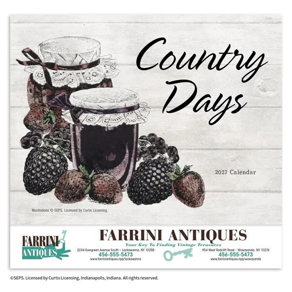 Good Value™ Country Days - Stapled Calendar - Good Value™ Country Days - Stapled Calendar - Image 10 of 35