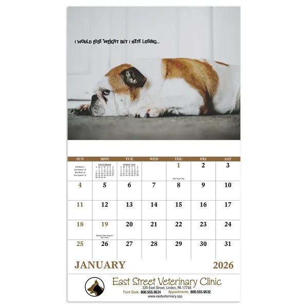 Good Value™ Pets with Attitude - Stapled Calendar - Good Value™ Pets with Attitude - Stapled Calendar - Image 2 of 30