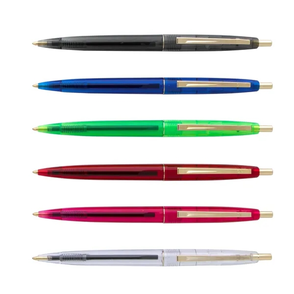 Classic Collection Clear Clics™ Gold Pen - Classic Collection Clear Clics™ Gold Pen - Image 6 of 6