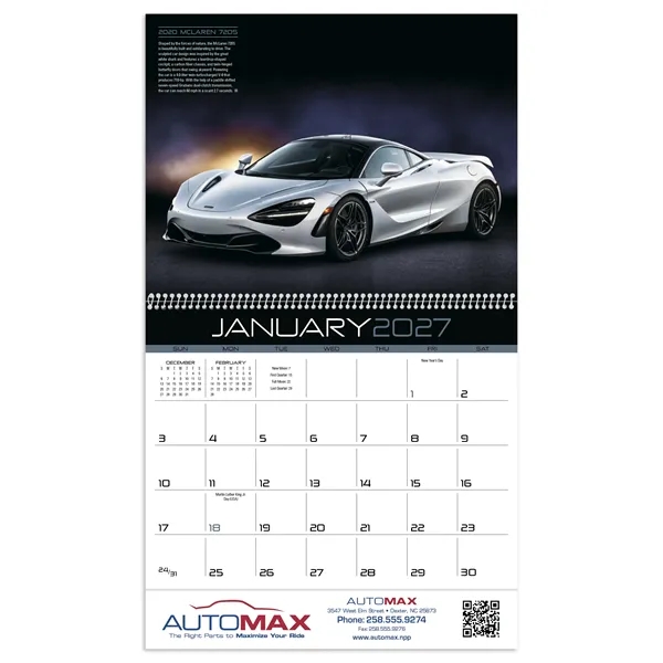 Triumph® Calendars Exotic Cars Calendar - Triumph® Calendars Exotic Cars Calendar - Image 10 of 12