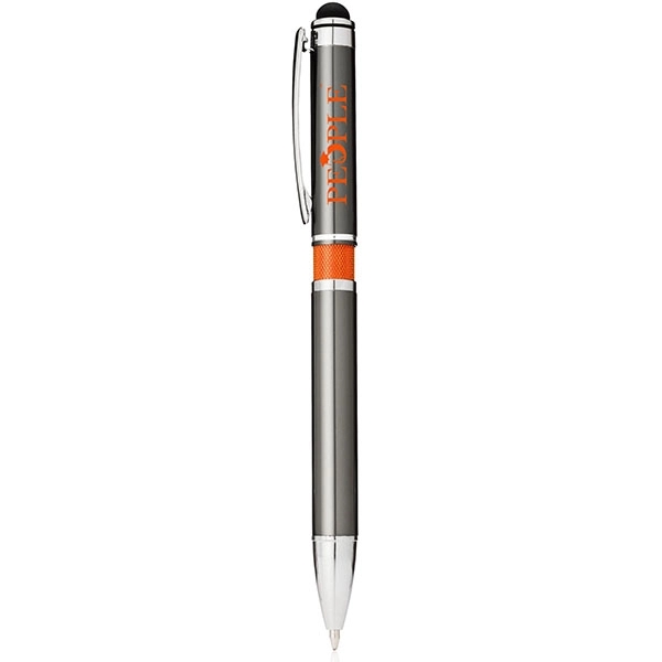 Stylus Metal Pen w/ Colored Middle Ring - Stylus Metal Pen w/ Colored Middle Ring - Image 8 of 10