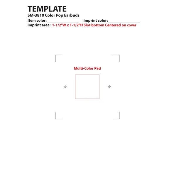 Color Pop Earbuds - Color Pop Earbuds - Image 1 of 9