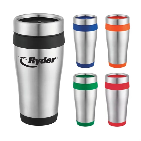 Carmel 16oz Travel Tumbler - Carmel 16oz Travel Tumbler - Image 3 of 12