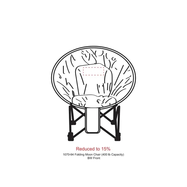 Folding Moon Chair (400lb Capacity) - Folding Moon Chair (400lb Capacity) - Image 1 of 5