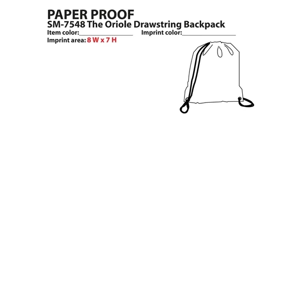 Oriole Drawstring Bag - Oriole Drawstring Bag - Image 1 of 60