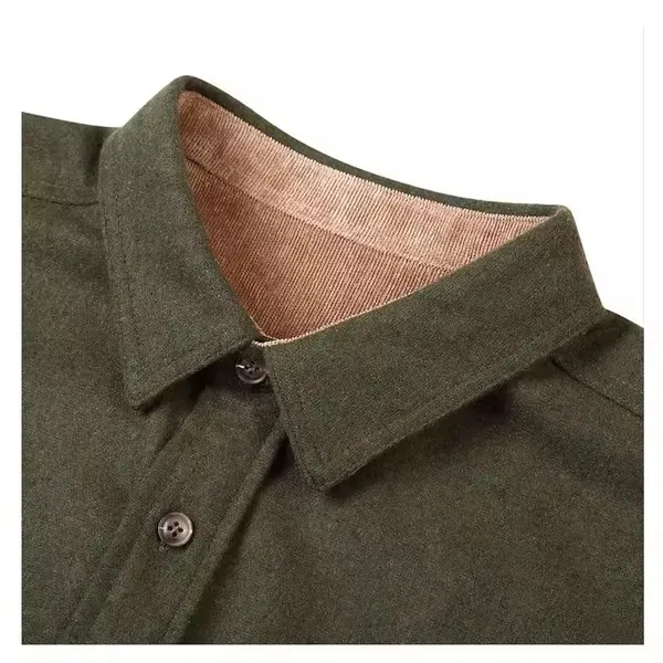 Men's All Cotton Flannel Shirt - Men's All Cotton Flannel Shirt - Image 5 of 5