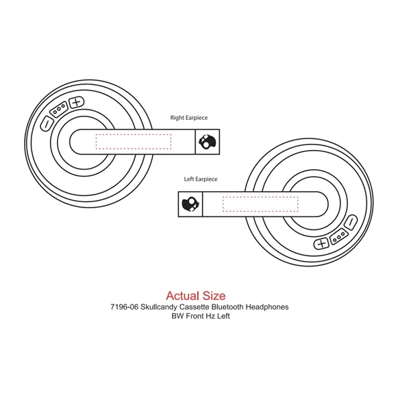 Skullcandy Cassette Bluetooth Headphones - Skullcandy Cassette Bluetooth Headphones - Image 1 of 18