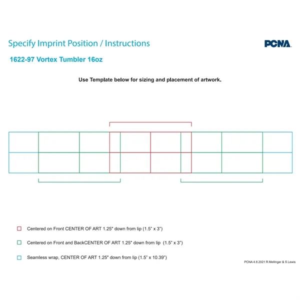 Vortex Tumbler 16oz - Vortex Tumbler 16oz - Image 1 of 7