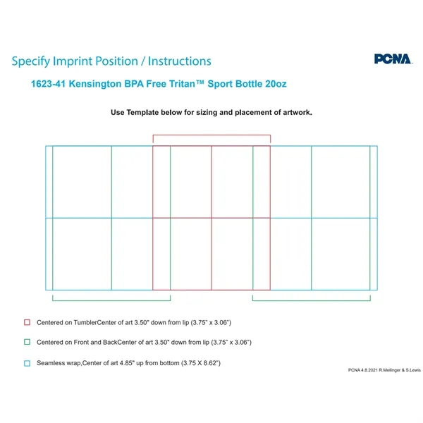 Kensington BPA Free Tritan™ Sport Bottle 20oz - Kensington BPA Free Tritan™ Sport Bottle 20oz - Image 1 of 10