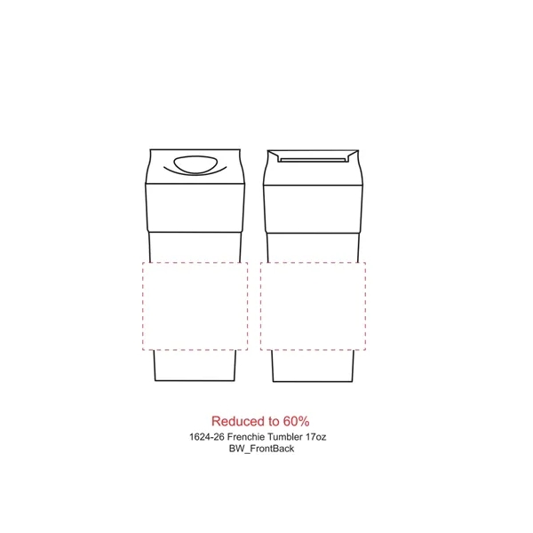 Frenchie Tumbler 17oz - Frenchie Tumbler 17oz - Image 1 of 4