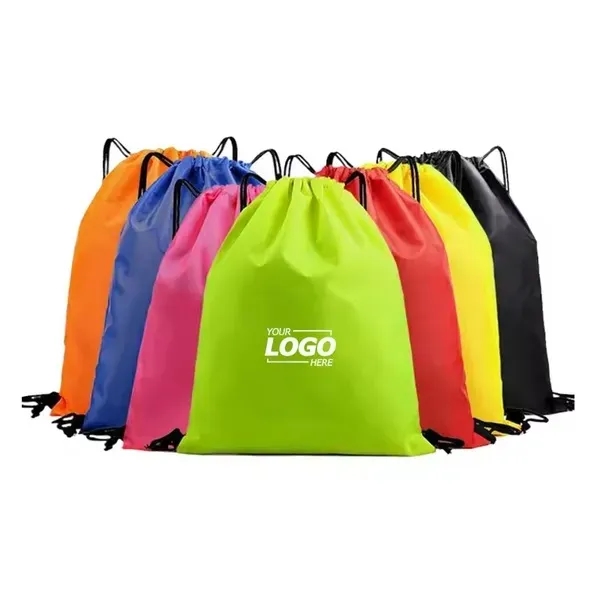 Non-woven Drawstring Backpack - Non-woven Drawstring Backpack - Image 0 of 5