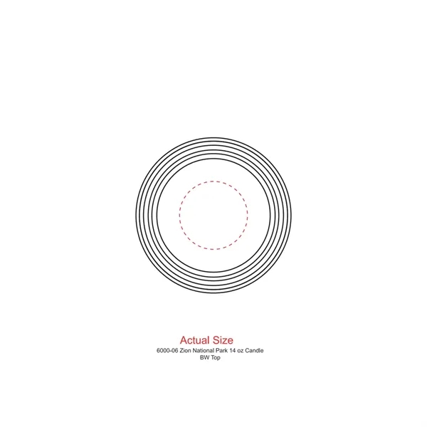 Zion National Park 14 oz Candle - Zion National Park 14 oz Candle - Image 1 of 7